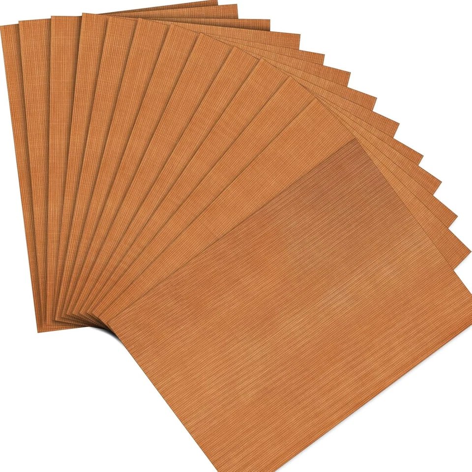 12 piezas alfombrilla de trabajo segura para horno de arcilla alfombrilla antideslizante para revestimiento de horno polímero hornear arcilla para Foto 1 de 4