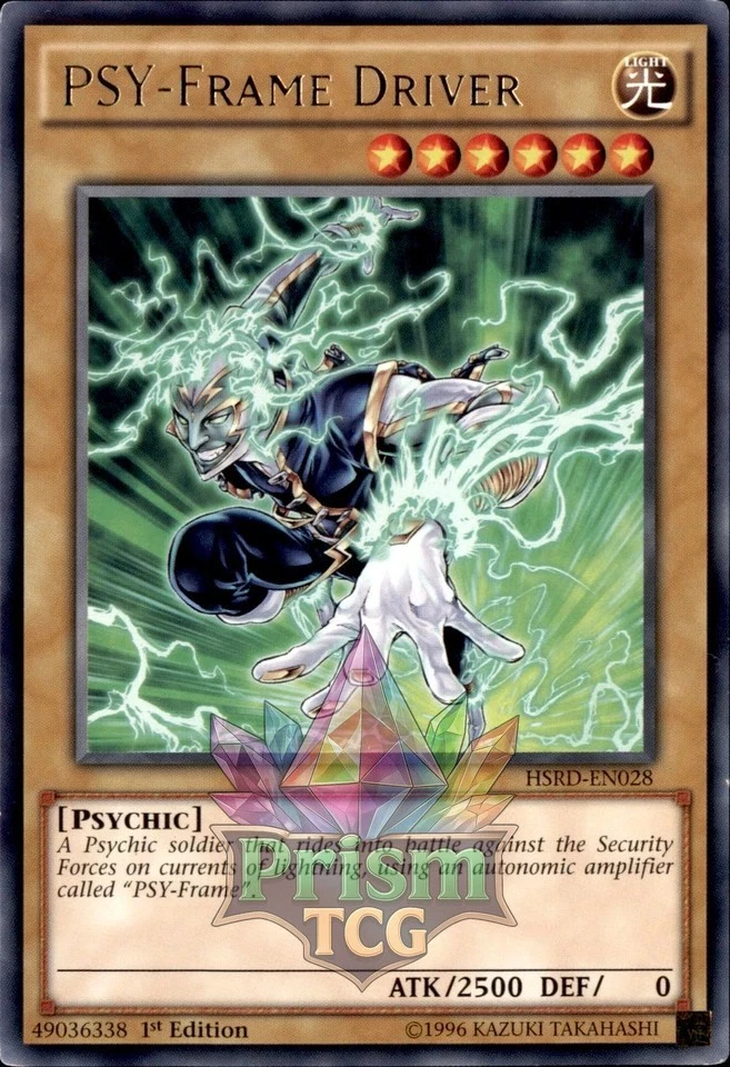 1st ed PSY-Frame Driver rare HSRD-EN028 Yugioh - Image 1 of 1