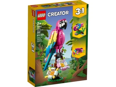 LEGO® Creator 31144 Exotischer pinkfarbener Papagei - 3in1 - NEU/OVP - EOL - Bild 1 von 4