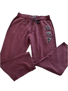 Men’s Abercrombie & Fitch Logo Sweatpants Size Medium - Picture 1 of 8