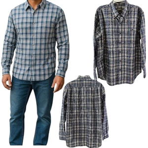 CE Schmidt Workwear Men’s Cotton Button Down Long Sleeve Shirt - Size Large - Picture 1 of 14