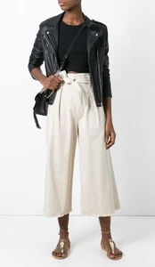 ISABEL MARANT ETOILE off-white wide gaucho pants with belt 36 - Picture 1 of 10