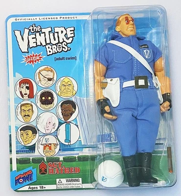Figura de acción estilo retro SGT HATE - Venture Bros - 8" - Bif Bang Pow - Nueva Foto 1 de 3