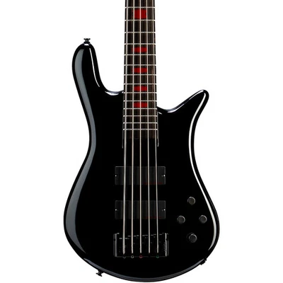 Bajo eléctrico Spector Euro5LX Alex Webster estándar de 5 cuerdas negro Foto 1 de 4
