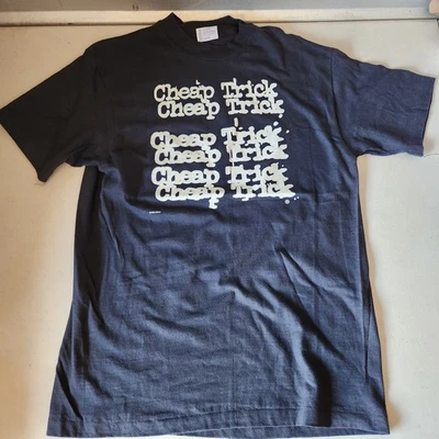 Camiseta De Colección 1988 Barata Truco Vuelta de Concierto de Lujo Hanes Beefy-T L 42-44 Foto 1 de 4