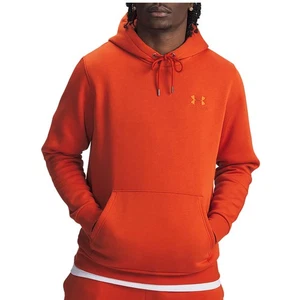 Under Armour Icon Fleece Hoodie Earthen Orange Men's - Picture 1 of 3