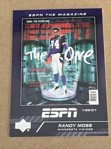 Cubierta superior Espn The Magazine 2005 - The One - Randy Moss Vikibgs #tm-17 - Imagen 1 de 2
