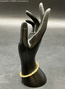 14K Gold Bracelet 4.24g - Picture 1 of 10
