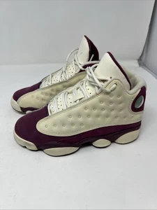 Größe 4Y - Jordan 13 Retro Bordeaux Maroon Cream Suede (439358-112) - Bild 1 von 10