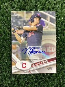 Nolan Jones 2017 Topps Pro Debut Auto #33 Cleveland Guardians Free Shipping! - Picture 1 of 2