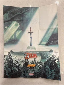 The Legend of Zelda: A Link to the Past - Nintendo Power - SNES Vintage Poster! - Bild 1 von 4