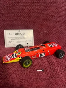 1968 TEAM LOTUS 56 STP INDY 500 RACE CAR JOE LEONARD 1:18 TSM 141801 RESIN - Picture 1 of 4