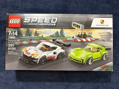 Lego Speed Champions 75888 PORSCHE 911 RSR & 911 TURBO 3.0 NIB - Image 1 of 4