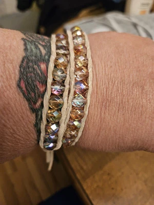 Pulsera Boho Trenzada Hecha a Mano Foto 1 de 4