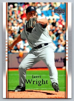 Upper Deck Jaret Wright #175 Baltimore Orioles 2007 Foto 1 de 2