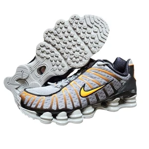 Nike Shox TL Sneaker Schuhe Hellrauch Grau Orange Schwarz Herren Gr. 13 Neu - Bild 1 von 8