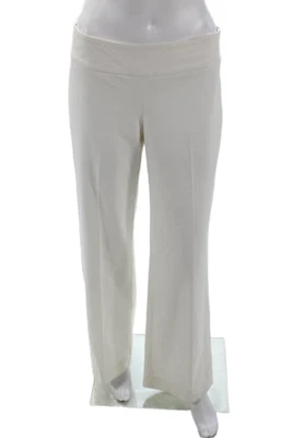 Pantalones de vestir forrados texturizados blancos talla 02 de The Limited Collection para mujer Foto 1 de 4