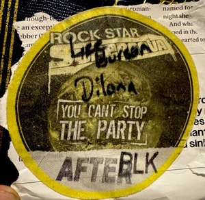 TOMMY LEE MOTLEY CRUE - ROCKSTAR SUPERNOVA - DAVE NAVARRO - BACKSTAGE PASS - Picture 1 of 1