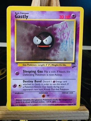 Gastly 75/130 Common [NM] [Base Set 2] (2000) - Image 1 of 3