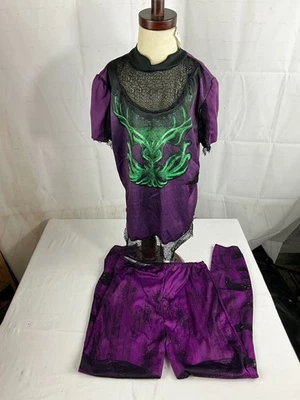 Disfraz de Halloween de polietileno para niños Disney Mal Descendientes talla grande (10-13) usado en excelente estado Foto 1 de 4