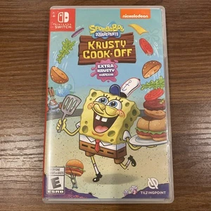 Nintendo Switch Game - Sponge Bob Squarepants: Krusty Cook-Off Extra Krusty Ed. - Picture 1 of 4