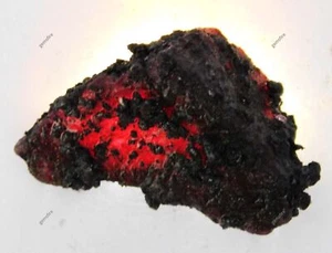 44 Ct Natural RED Ruby Huge Rough Earth Mined Loose Gemstone CERTIFIED - Picture 1 of 8
