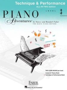 Piano Adventures All-in-Two Level 3 Technik & Performance (HL00148146-UK) - Bild 1 von 1