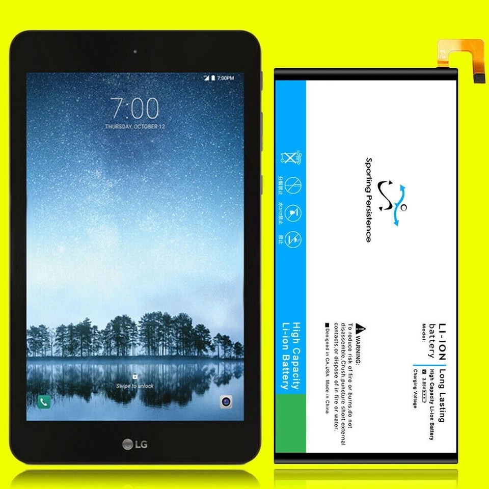 3800mAh Rechargeable BL-T31 EAC63398901 Battery for Sprint LG G Pad F2 8.0 LK460 Foto 1 de 1