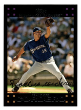 2007 Topps Francisco Cordero  Milwaukee Brewers #177 NM-MINT