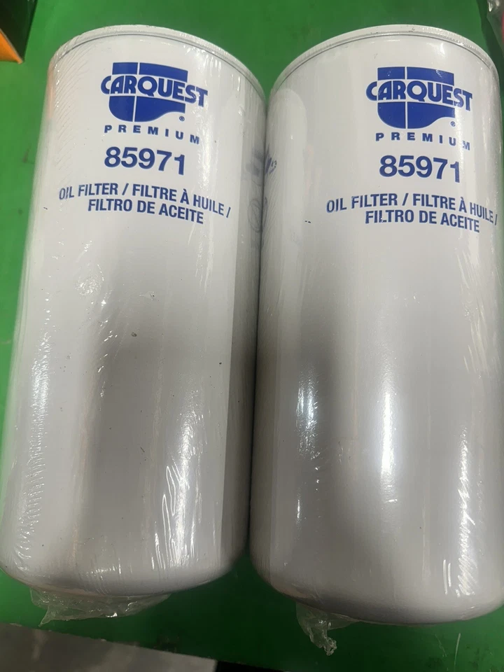 (2) Filtro lubricante de aceite CARQUEST 85971 giratorio en Detroit Diesel guía de compradores a continuación Foto 1 de 2