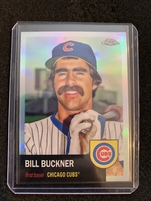 Bill Buckner Cubs 422 Refractor 2022 Topps Cromo Platino Foto 1 de 2