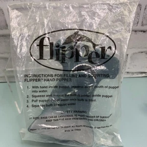 Vintage 1996 Pizza Hut FLIPPER Hammerhead Shark Squirting Hand Puppet NIP - Picture 1 of 4