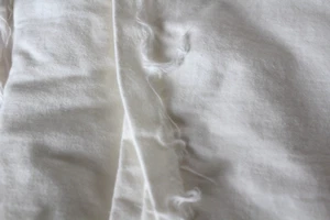 100% Cotton White Cotton Fabric Lot - 3+ Yardage Lot - Sewing Bulk Dressmaking - Picture 1 of 2