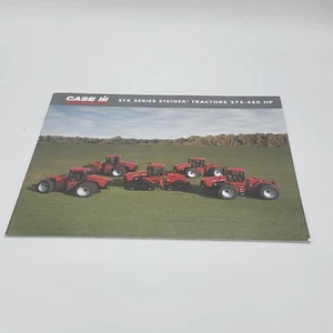 CASE IH STX SERIES STEIGER TRACTORS 275-450 HP 36 PAGES 2002 Sales Brochure - Picture 1 of 4