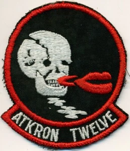 USN ATTACK SQUADRON 12 (VA-12) PATCH - Picture 1 of 2