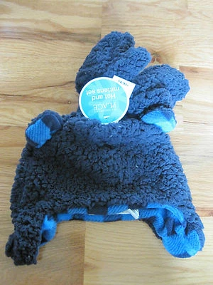 THE CHILDREN'S PLACE Gorro de Nieve Azul Lana con Mitón Minorista 16.95 TALLA S NUEVO Foto 1 de 4