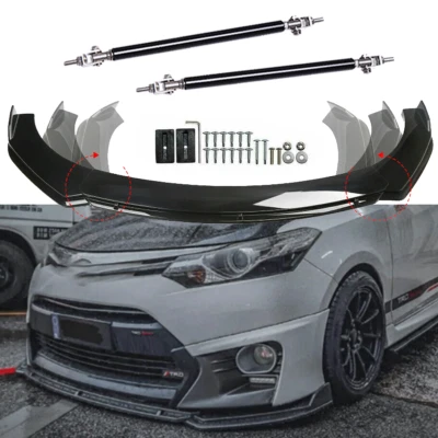 For Toyota Camry SE XSE Front Bumper Lip Part Accessories Splitter Spoiler Body Foto 1 de 4