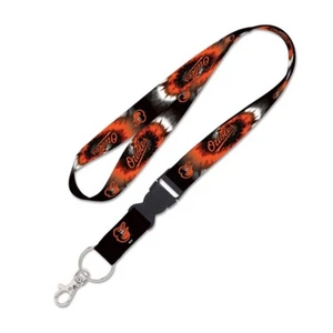 BALTIMORE ORIOLES TIE DYE LANYARD DETACHABLE BUCKLE NEW WINCRAFT 👀 - Picture 1 of 1