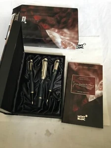 Montblanc Charles Dickens Writers Limited Edition Set of 3 Pens-Mint - Picture 1 of 11