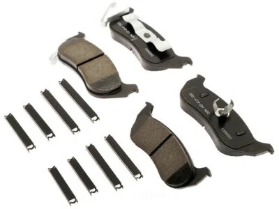 Juego de pastillas de freno traseras para Jeep Wrangler 2004-2006 aire acondicionado Delco 21665PVCF 2005 Foto 1 de 2