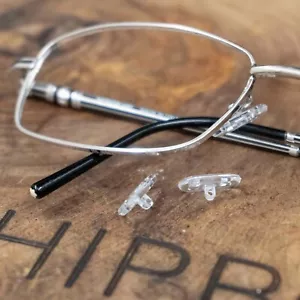 Almohadillas nasales de repuesto para gafas Montblanc gafas de sol ajuste cuadrado atornillado - Imagen 1 de 9