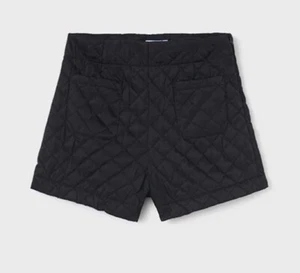 MAYORAL  Quilt Pocket Shorts - Black - NWT Girls 12 - Picture 1 of 4