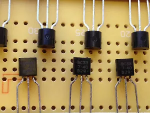 Transistor bipolar 800mA 50V NPN BC337-40BU TO-92 625mW 100MHz Multi Qty - Imagen 1 de 1