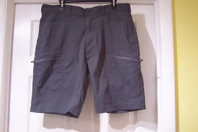 Pantalones cortos cargo para hombre gris nailon/spandex talla 36 vida al aire libre Foto 1 de 3