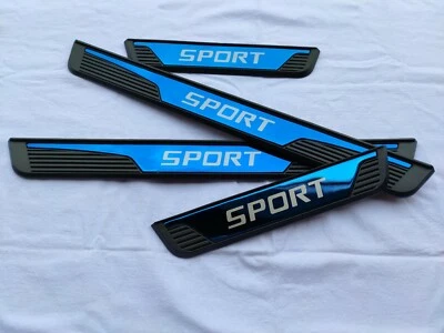 Para Hyundai Accent Accesorios Cubierta de umbral de puerta de coche Placa de desgaste Protector Borde  Foto 1 de 4