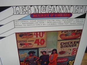 LES Mc CANN VERIFIED BUCKET O' GREASE LIMELIGHT RECORDS LS 86043 STEREO RARE LP - Picture 1 of 2