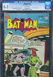 BATMAN #79 - CGC-6.5 - OW - Vicki Vale - Golden Age - Picture 1 of 3