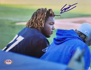 Vladimir Guerrero Jr signed 8x10 photo Toronto Blue Jays  PSA DNA - Picture 1 of 1
