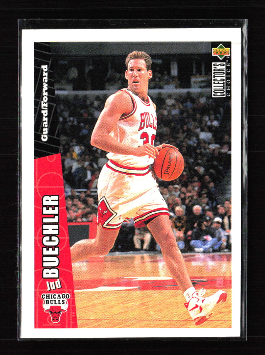1996 Collector's Choice  #219  Jud Buechler  Chicago Bulls