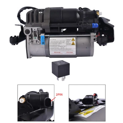 A2123200104 Compressore Sospensione Aria per Mercedes Classe E W212 S212 con Relè - Immagine 1 di 4